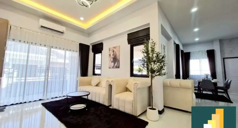 For rent and for sale 3 bedrooms house in Bang Lamung, Chonburi