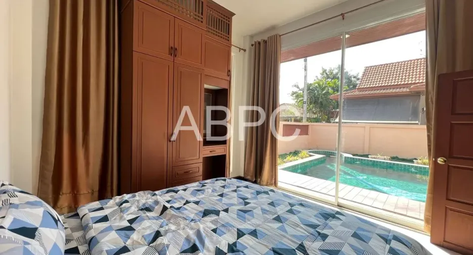 For rent and for sale 2 bedrooms house in Bang Lamung, Chonburi