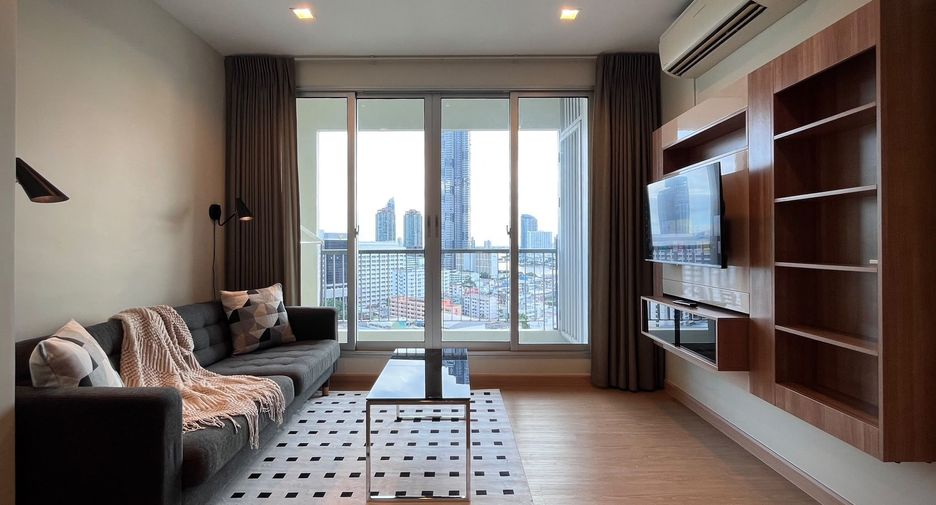 For rent 2 bedrooms condo in Sathon, Bangkok