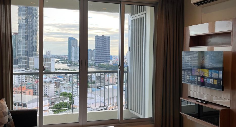 For rent 2 bedrooms condo in Sathon, Bangkok