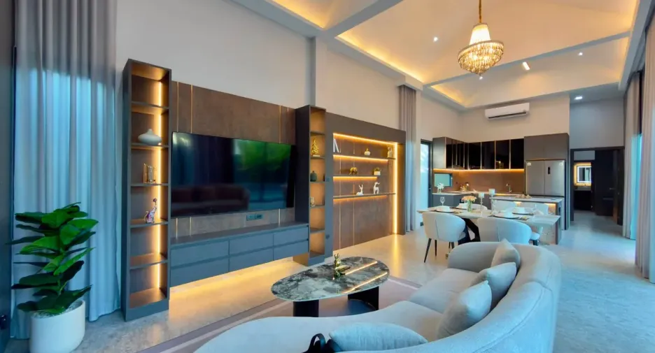For rent and for sale 4 bedrooms house in Bang Lamung, Chonburi
