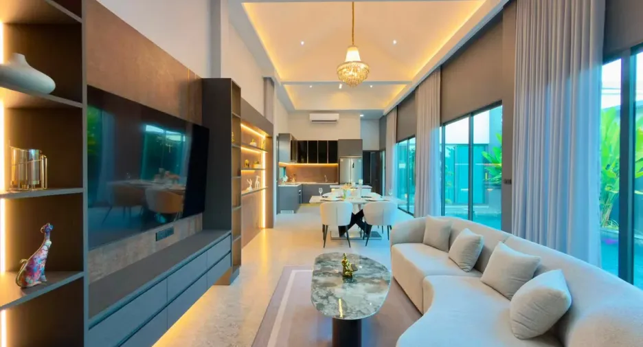 For rent and for sale 4 bedrooms house in Bang Lamung, Chonburi