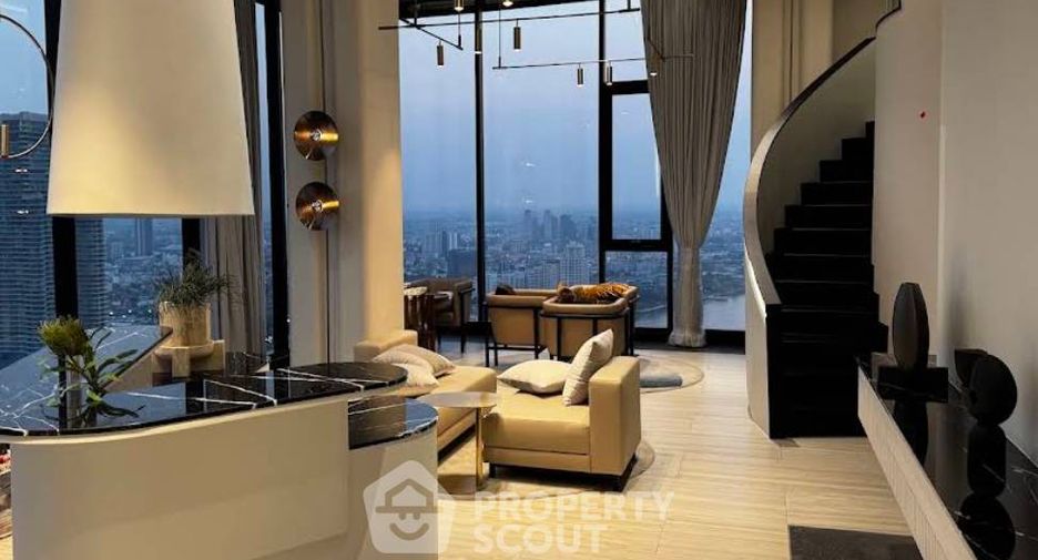 Condo en alquiler de 1 habitaciones en Khlong San, Bangkok