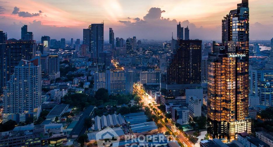 Condo en alquiler de 2 habitaciones en Bang Rak, Bangkok