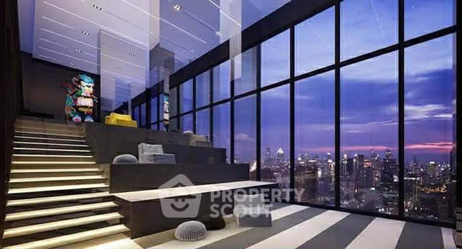 For rent 2 bedrooms condo in Huai Khwang, Bangkok