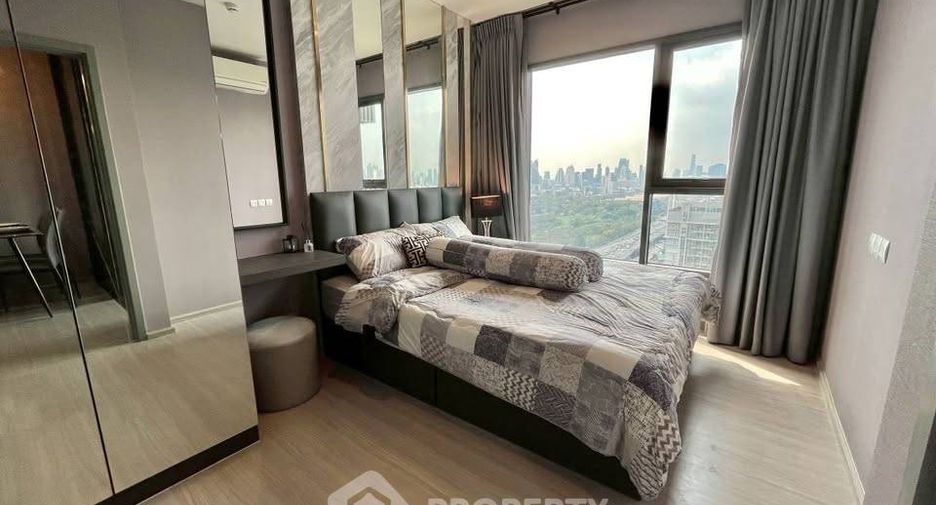 Wohnung zur Miete mit 1 Zimmer in Huai Khwang, Bangkok