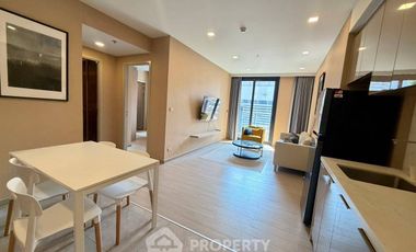 For rent 2 bedrooms condo in Huai Khwang, Bangkok