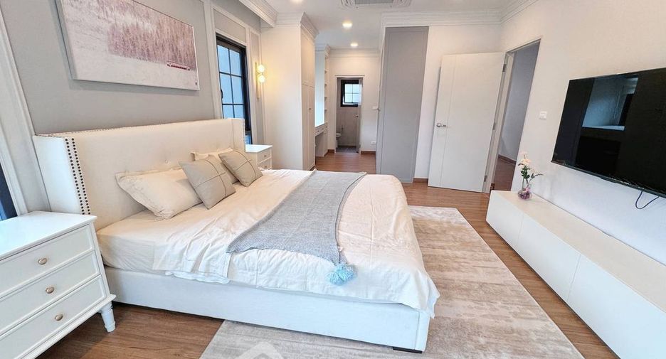 For rent 4 bedrooms house in Bang Phli, Samut Prakan