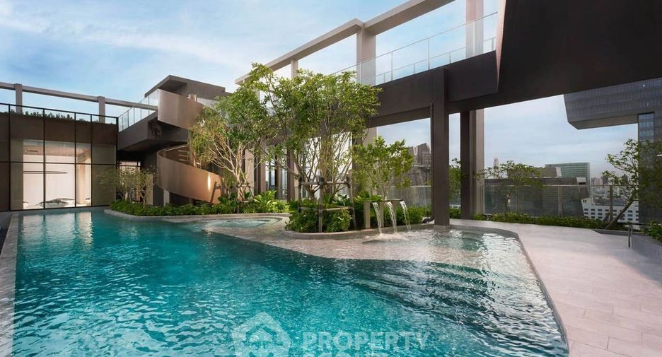 À vendre 1 chambre condo à Huai Khwang, Bangkok
