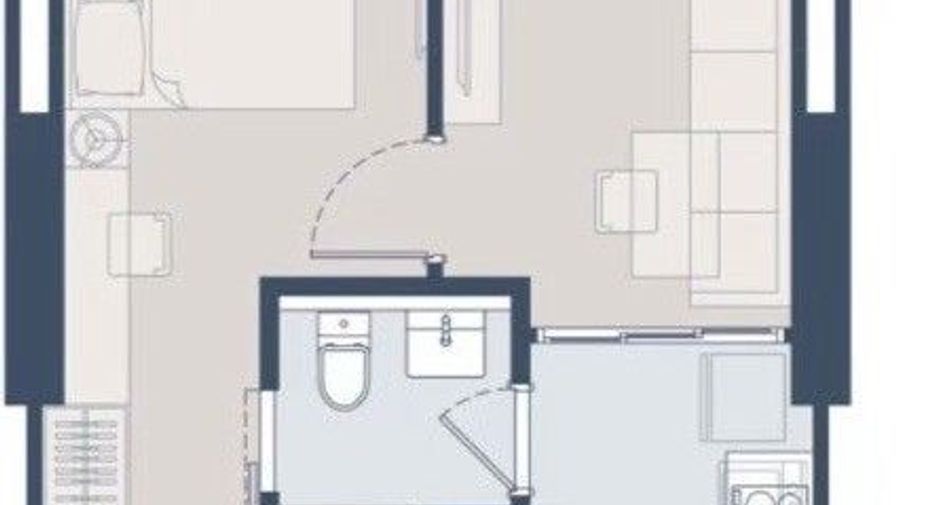 Condo en venta de 1 habitaciones en Khlong San, Bangkok