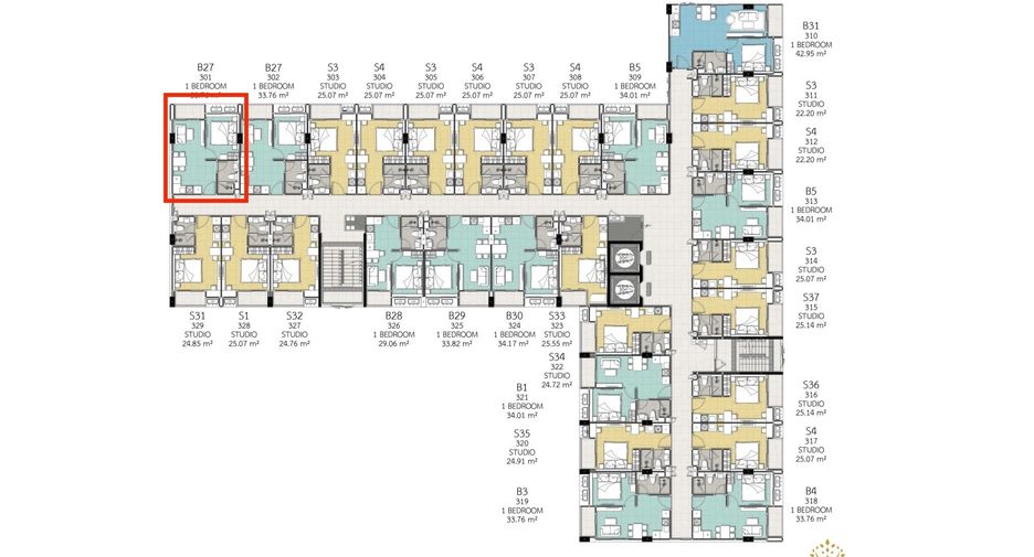 For sale 1 bed condo in Jomtien, Pattaya