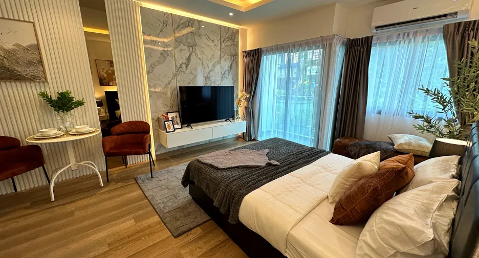 For sale studio condo in Bang Lamung, Chonburi
