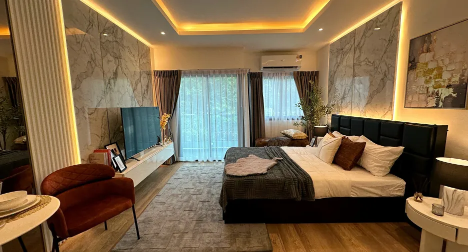 For sale studio condo in Bang Lamung, Chonburi