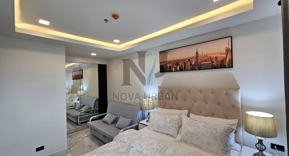 À vendre 1 chambre condo à Bang Lamung, Chonburi