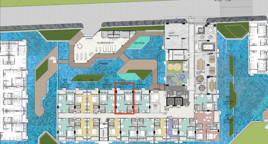 For sale 1 Beds condo in Jomtien, Pattaya