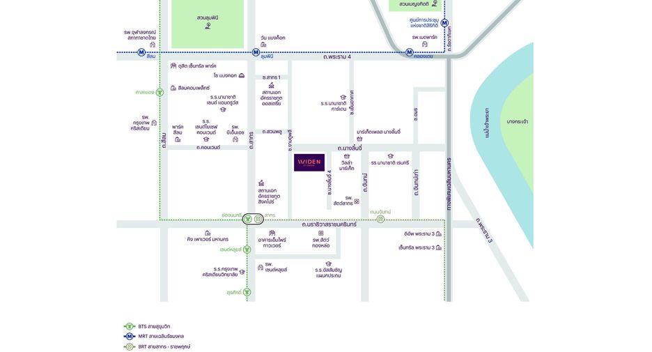 For sale 1 bed condo in Sathon, Bangkok
