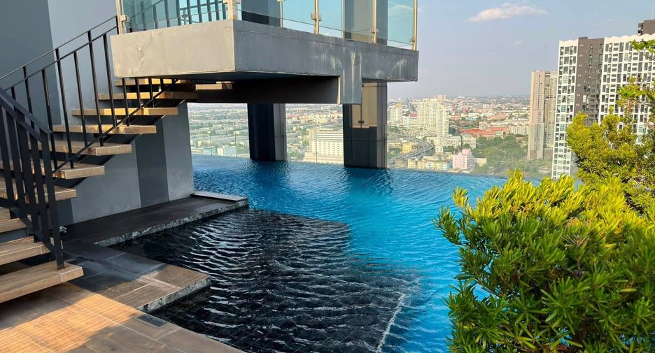 Condo en alquiler de 1 habitaciones en Bang Kapi, Bangkok