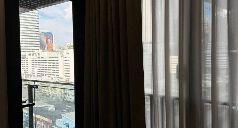 For rent 1 bed condo in Huai Khwang, Bangkok