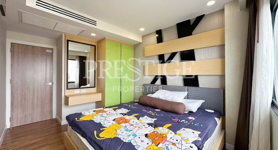 Condo en alquiler de 2 habitaciones en Jomtien, Pattaya