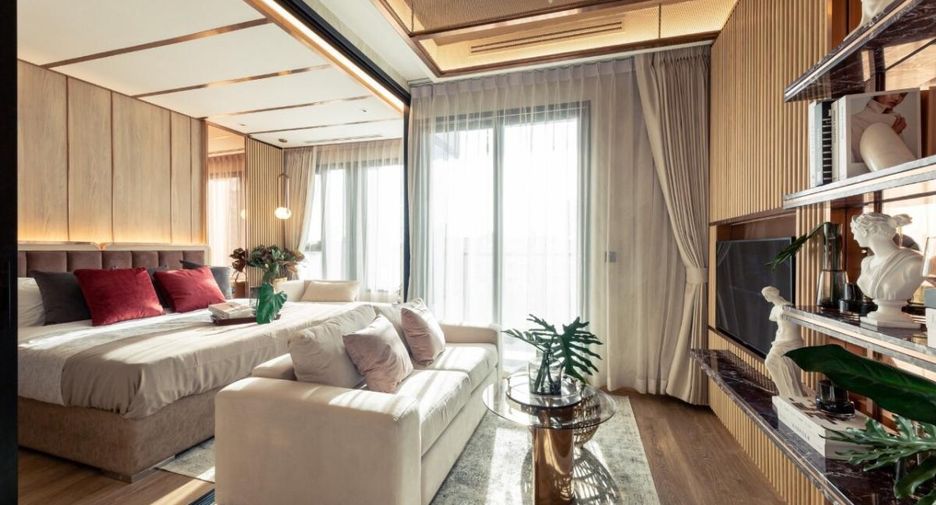 À vendre 1 chambre condo à Bang Lamung, Chonburi