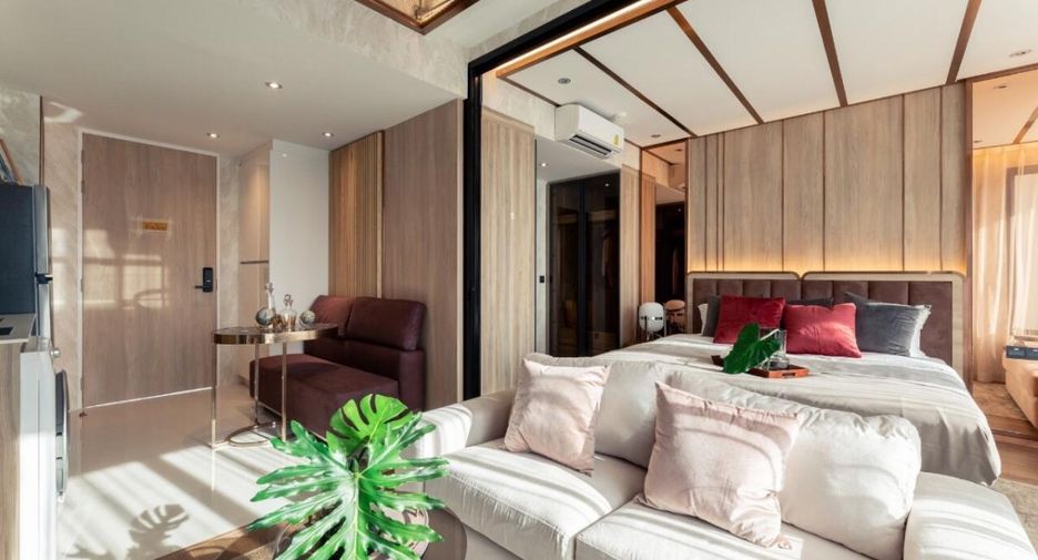 À vendre 1 chambre condo à Bang Lamung, Chonburi
