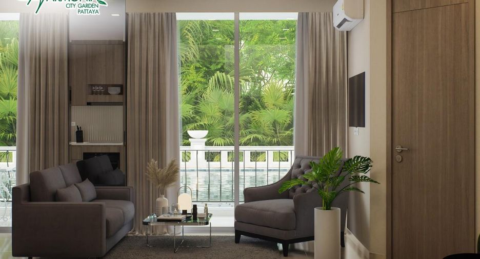 À vendre 2 chambres condo à Bang Lamung, Chonburi