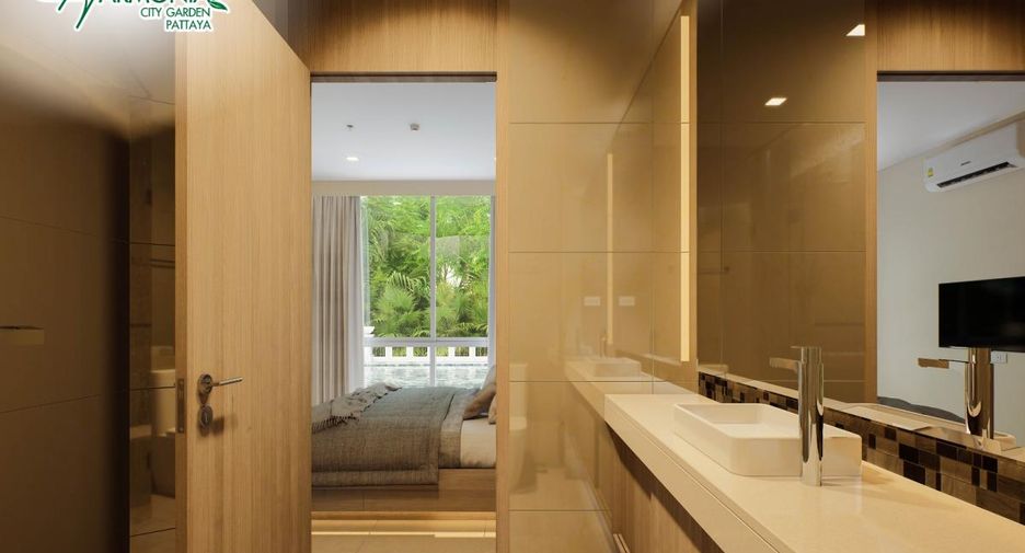 À vendre 2 chambres condo à Bang Lamung, Chonburi