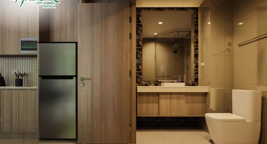 À vendre 2 chambres condo à Bang Lamung, Chonburi