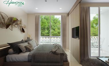 À vendre 1 chambre condo à Bang Lamung, Chonburi