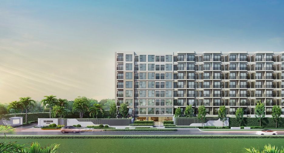 À vendre 1 chambre condo à Bang Lamung, Chonburi