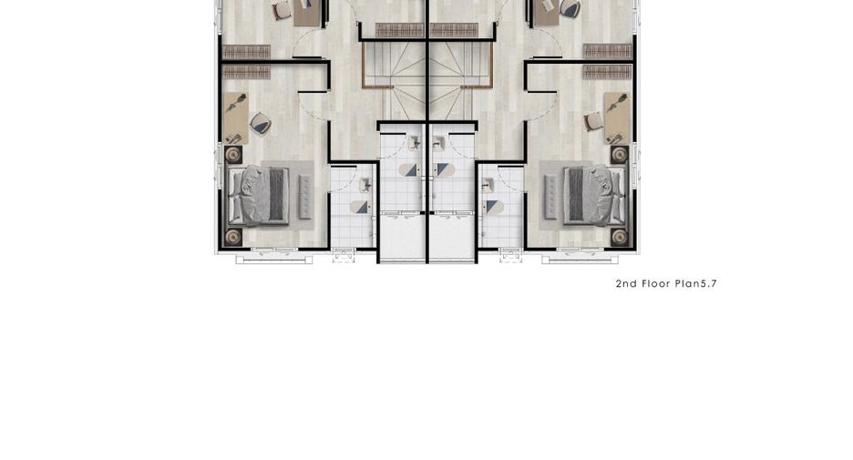 Casa adosada en venta de 4 habitaciones en Huay Yai, Pattaya
