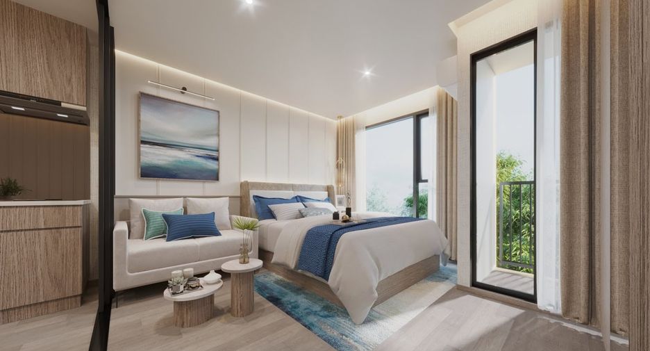 À vendre 1 chambre condo à Bang Lamung, Chonburi