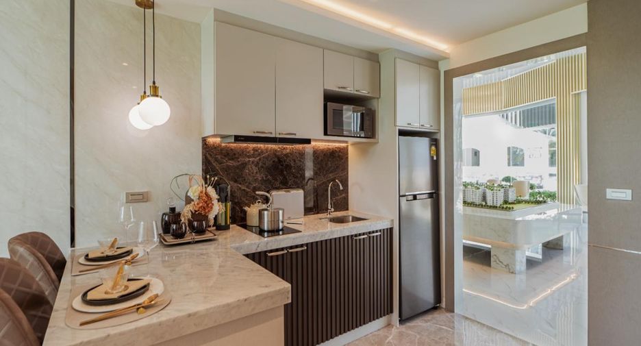 À vendre 1 chambre condo à Bang Lamung, Chonburi