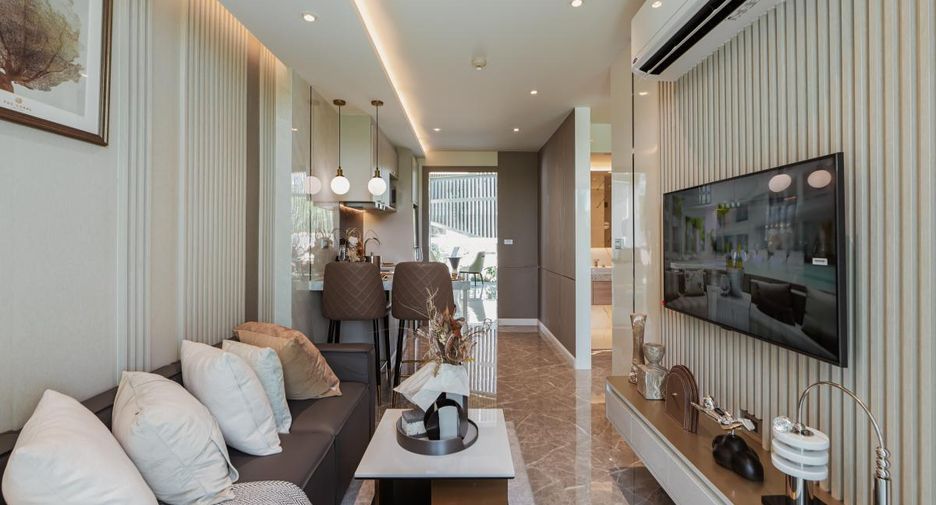 À vendre 1 chambre condo à Bang Lamung, Chonburi