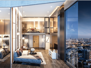 Wohnung zum Kauf mit 1 Zimmer in Huai Khwang, Bangkok