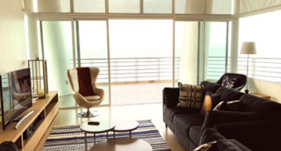 For rent 3 bedrooms condo in Jomtien, Pattaya