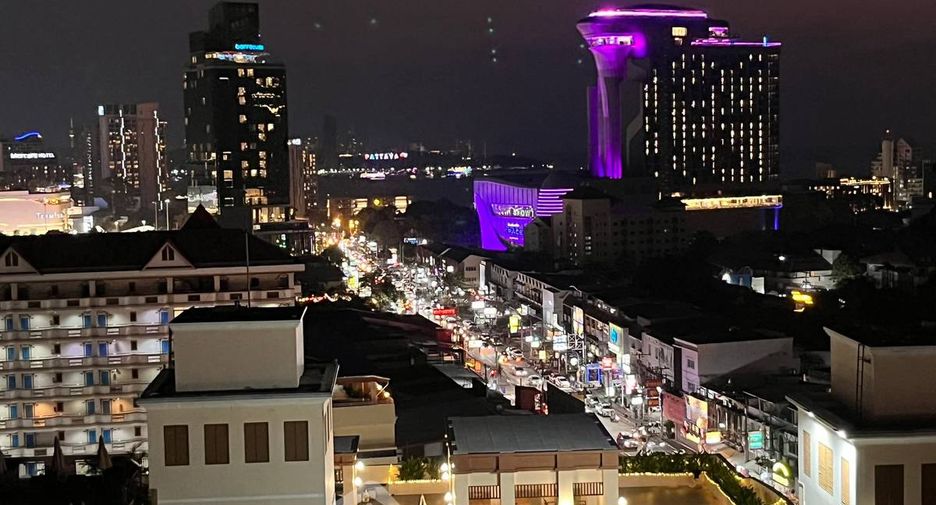 À vendre 1 chambre condo à Bang Lamung, Chonburi