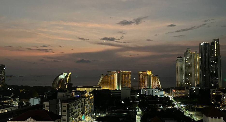 À vendre 1 chambre condo à Bang Lamung, Chonburi