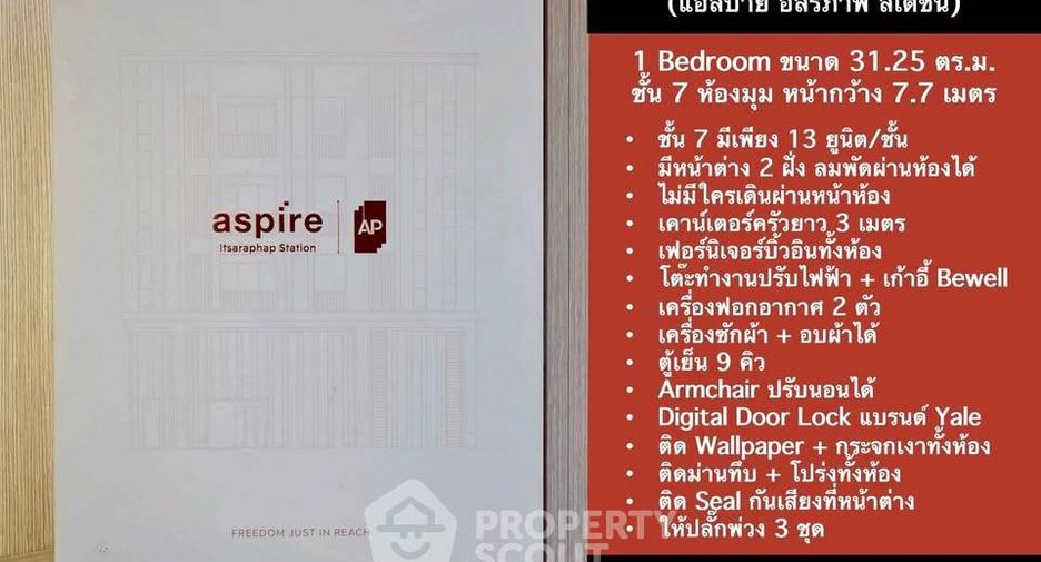 Wohnung zur Miete mit 1 Zimmer in Bangkok Yai, Bangkok