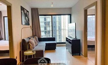 For rent 2 bedrooms condo in Huai Khwang, Bangkok