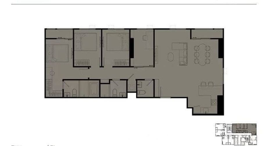 À vendre 3 chambres condo à Huai Khwang, Bangkok