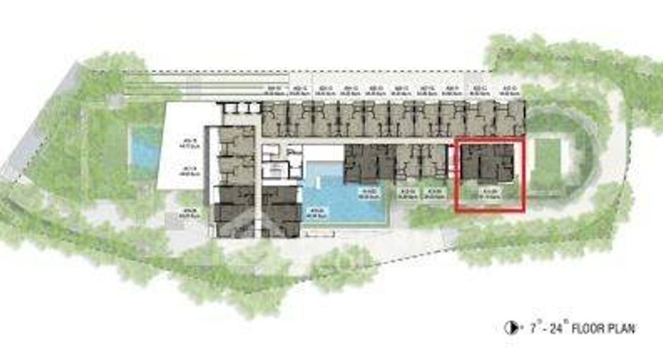 For rent 2 bedrooms condo in Khlong Toei, Bangkok