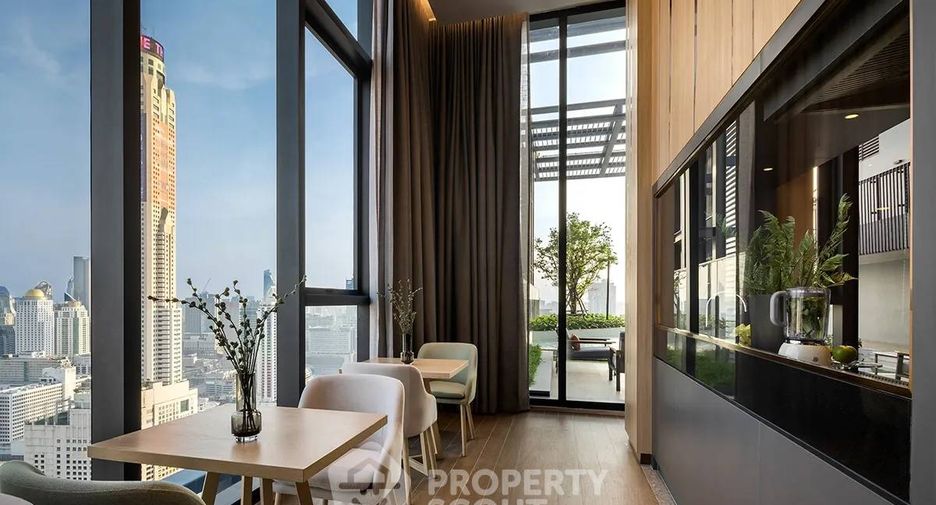 Condo en alquiler de 2 habitaciones en Ratchathewi, Bangkok