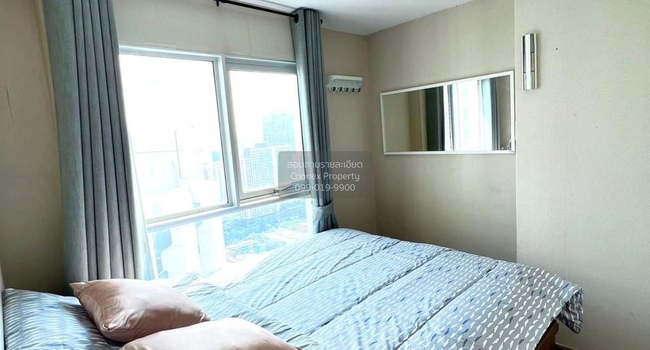 For rent 2 bedrooms condo in Huai Khwang, Bangkok