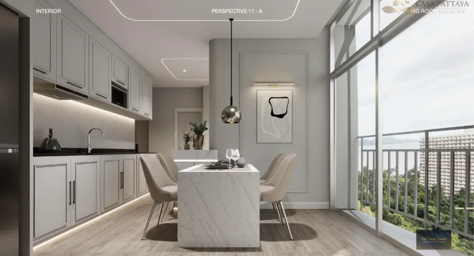For sale 2 bedrooms condo in Jomtien, Pattaya