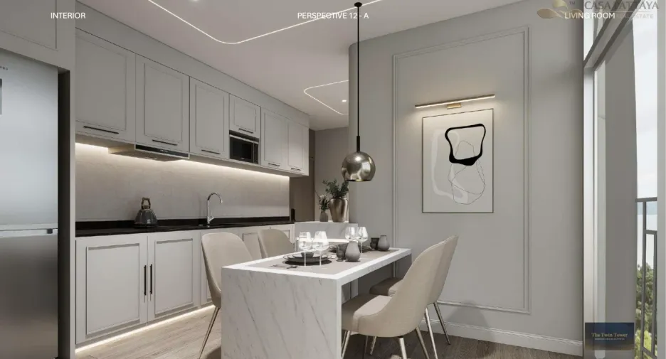 For sale 2 bedrooms condo in Jomtien, Pattaya
