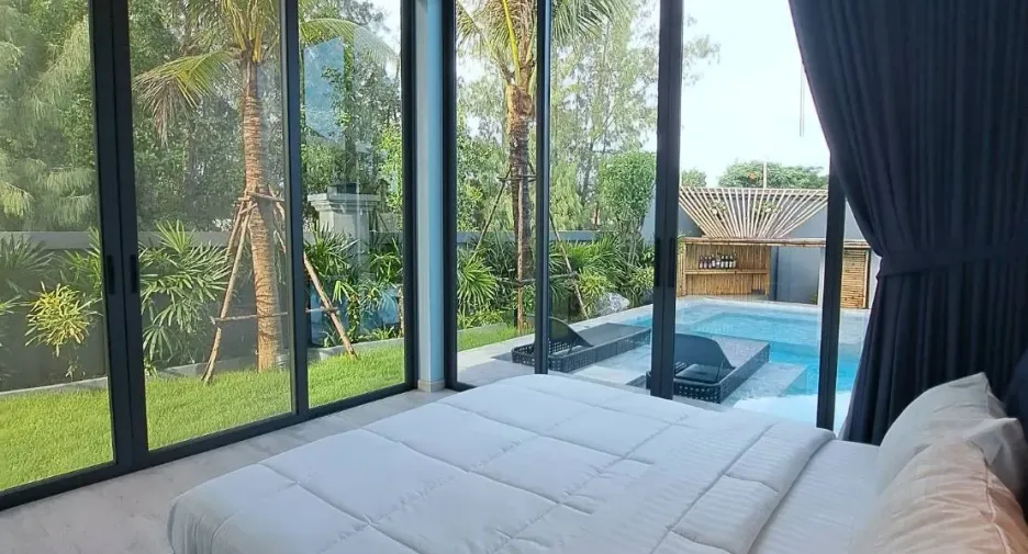 For rent 3 bedrooms villa in Pran Buri, Prachuap Khiri Khan