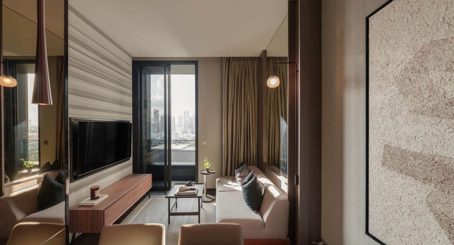 Wohnung zur Miete mit 1 Zimmer in Khlong Toei, Bangkok