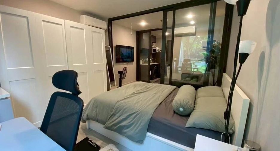 Wohnung zur Miete mit 1 Zimmer in Huai Khwang, Bangkok