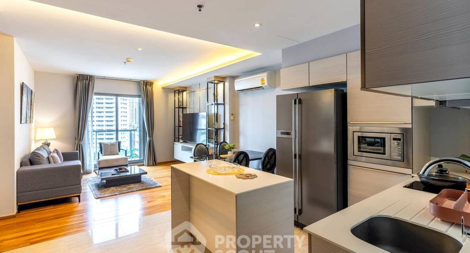 For rent 2 bedrooms condo in Watthana, Bangkok